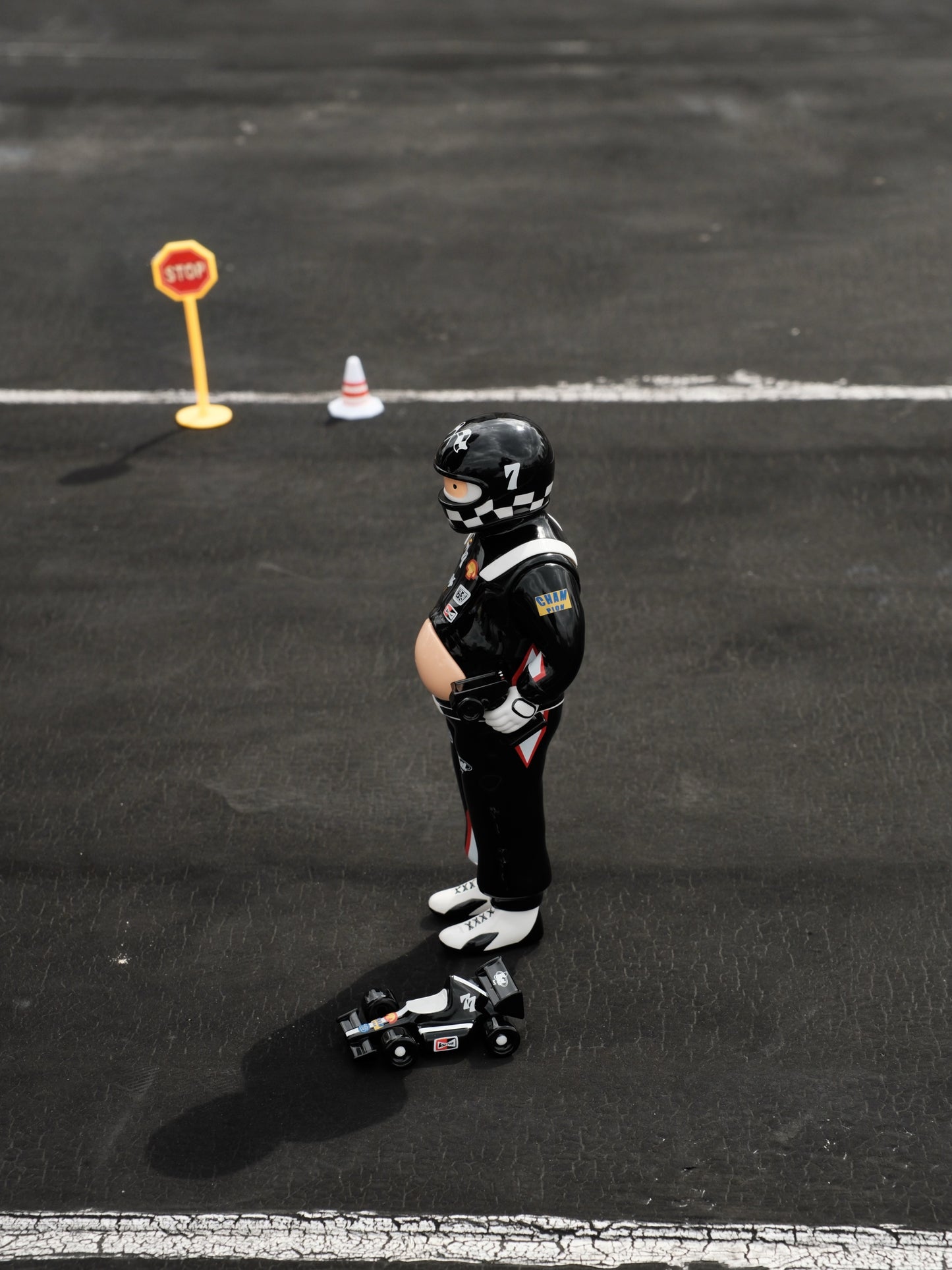 Uncle Belly | “The Racer” Art Figure