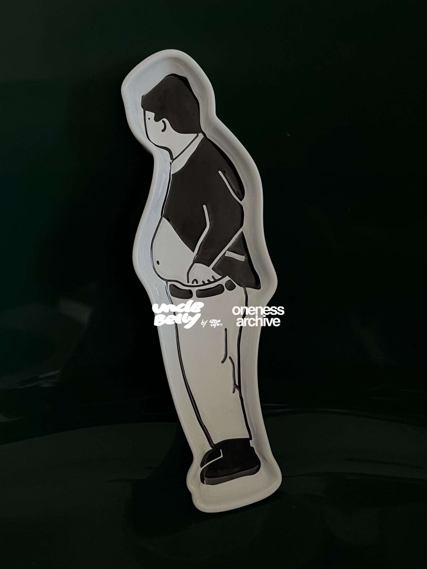 Uncle Belly Ceramic Tray