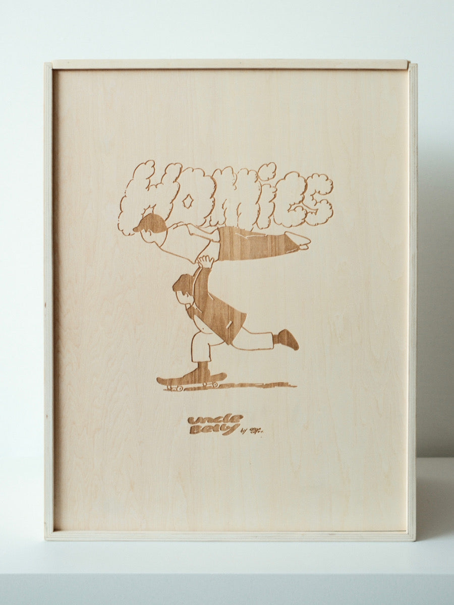 NEW|Uncle Belly Homies Art Figure