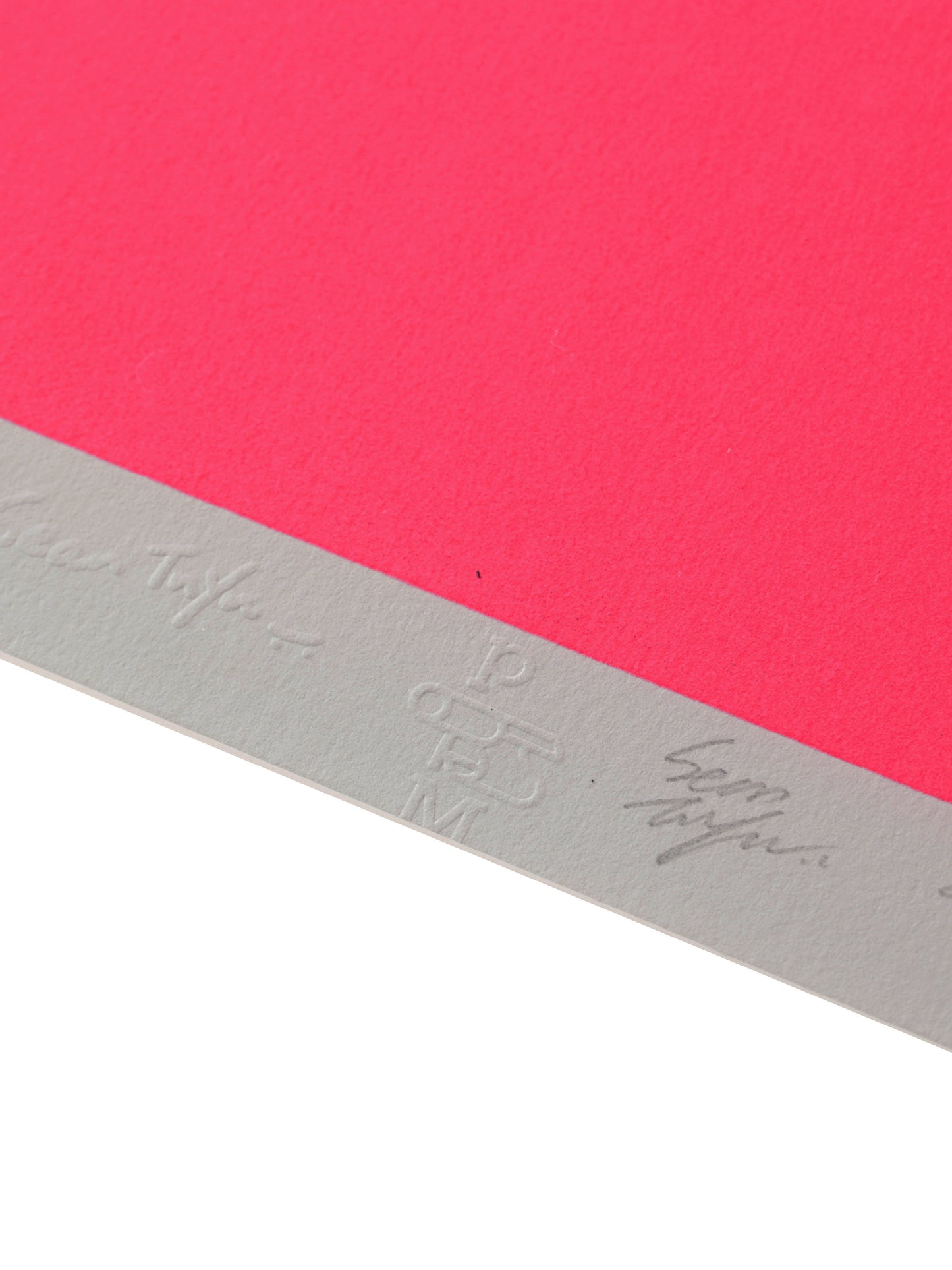 “Homies" Pink Silkscreen Print (without frame)