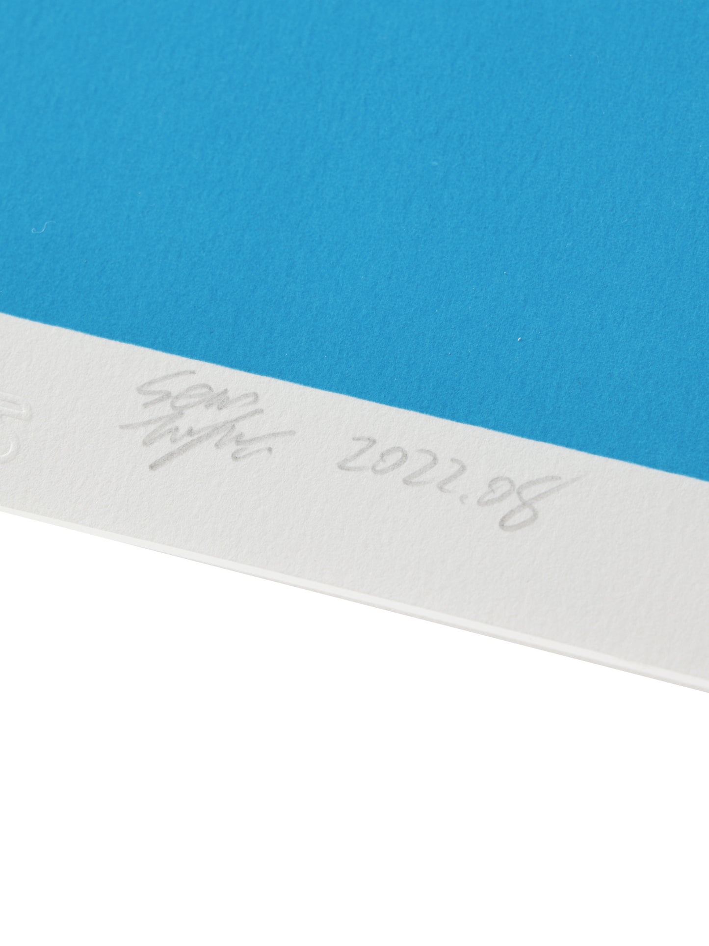 “Homies" Blue Silkscreen Print (without frame)