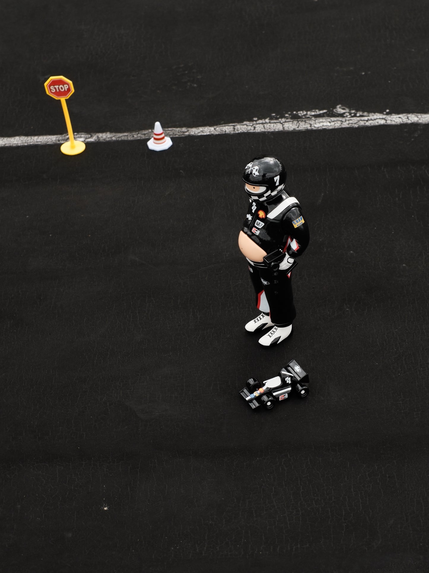 Uncle Belly ｜ “The Racer” Art Figure