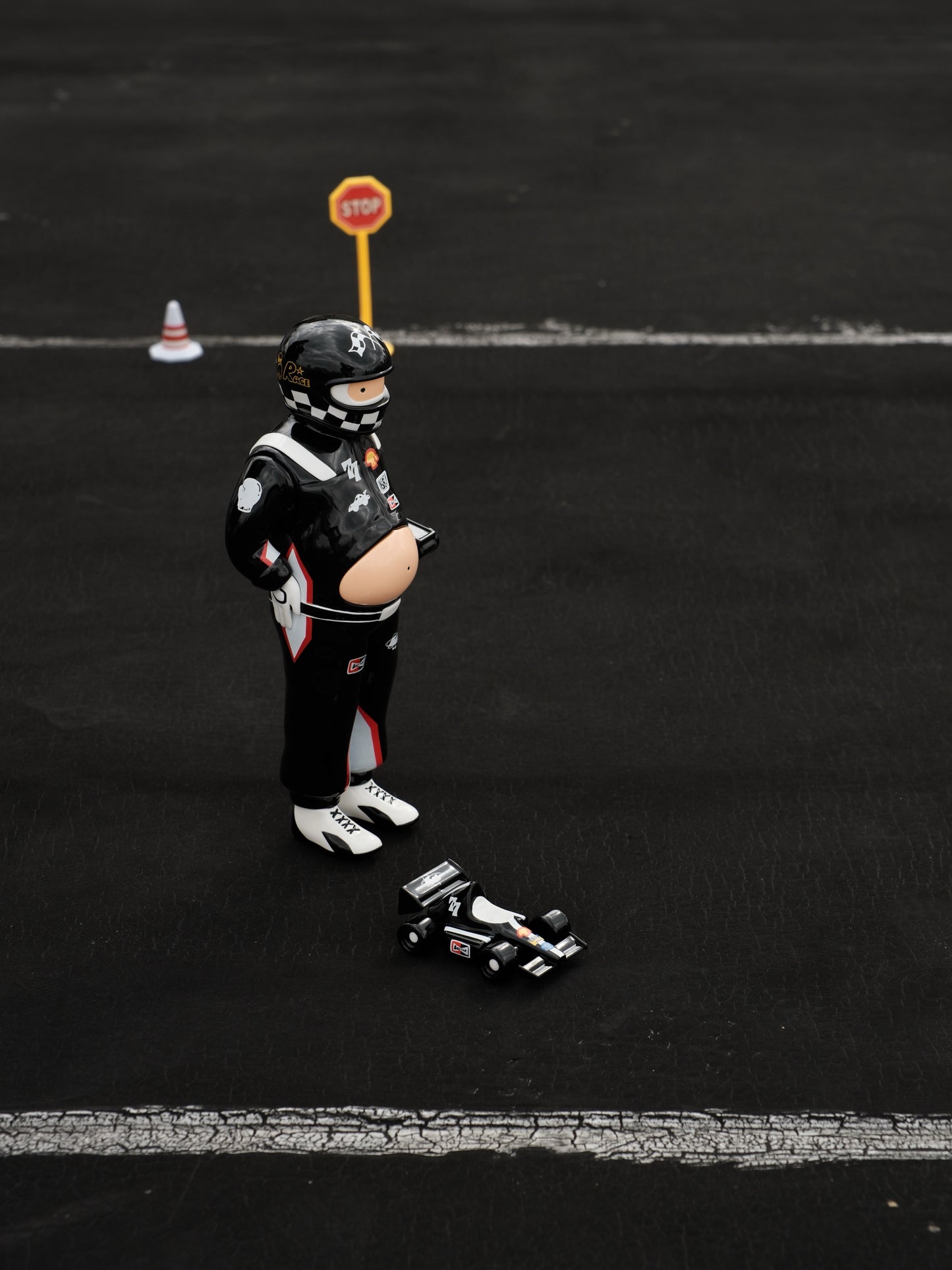 Uncle Belly ｜ “The Racer” Art Figure